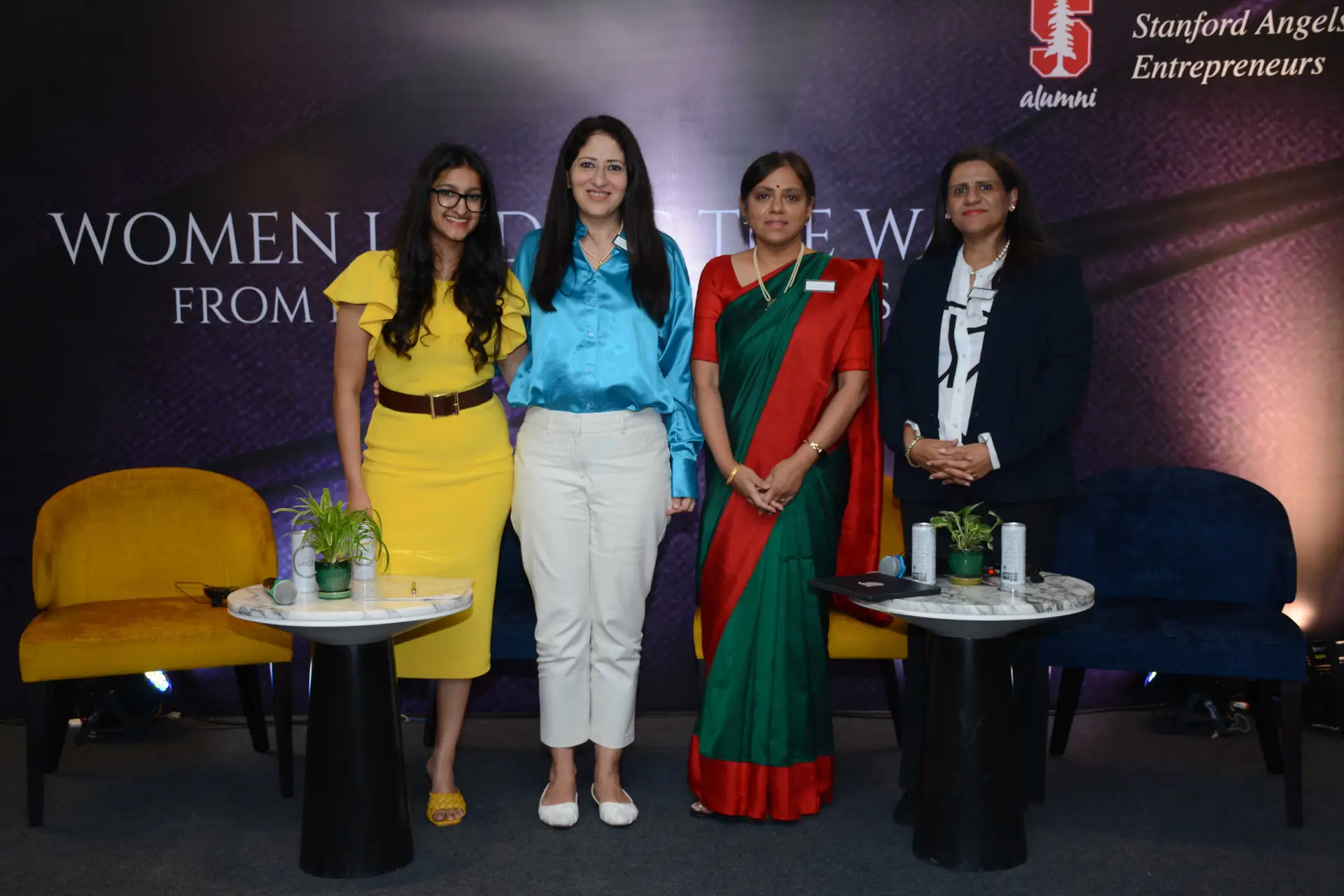 Conference speaker at podium 19
